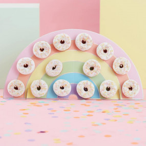Expositor Donuts Rainbow